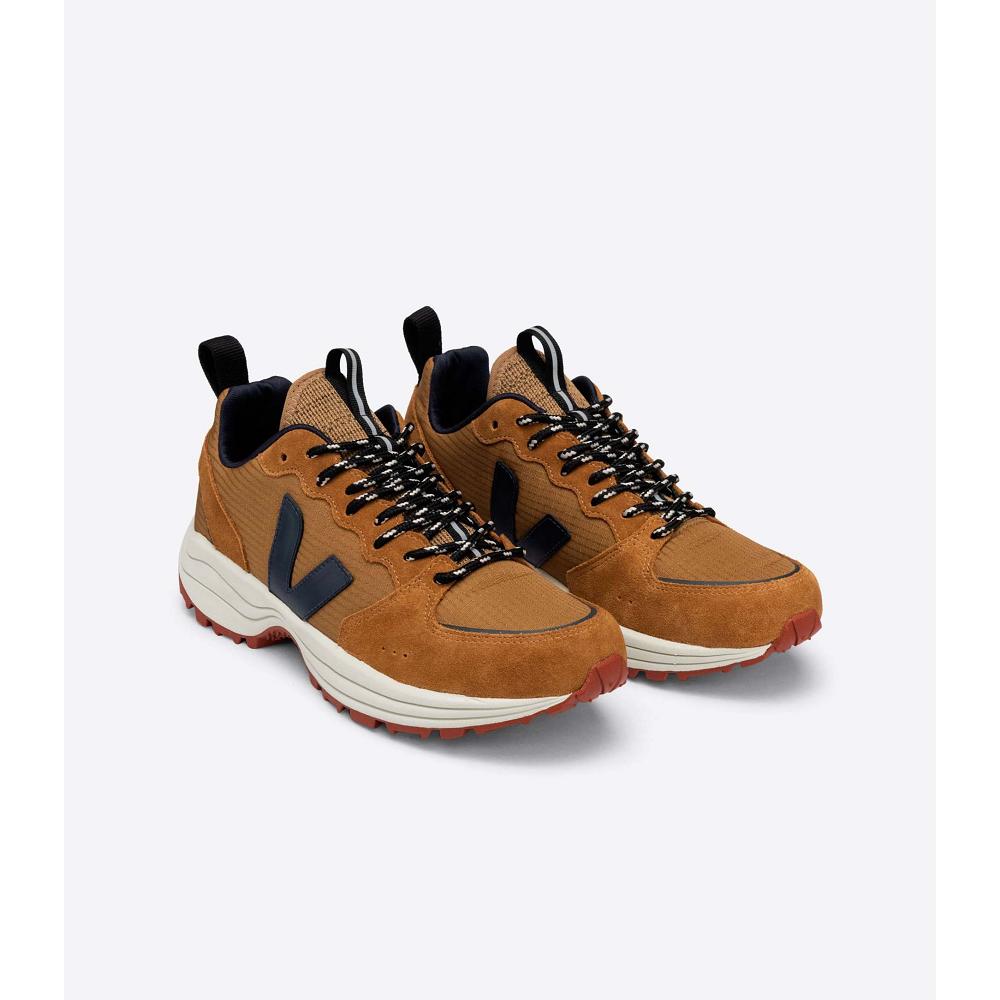 Veja VENTURI RIPSTOP Men's Running Shoes Brown | NZ 180GSO